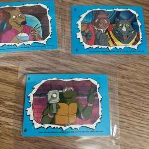 1990 TMNT collector cards